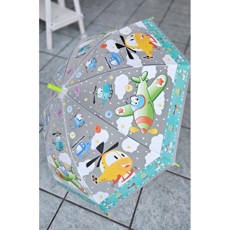 Parasolka automatyczna samoloty z gwizdkiem  - 1