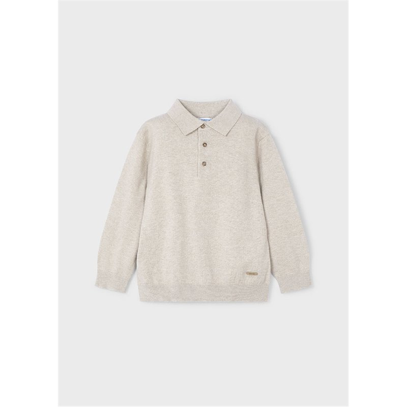 Mayoral Polo trykotowe beżowe 4102 col. 67 Mayoral - 1