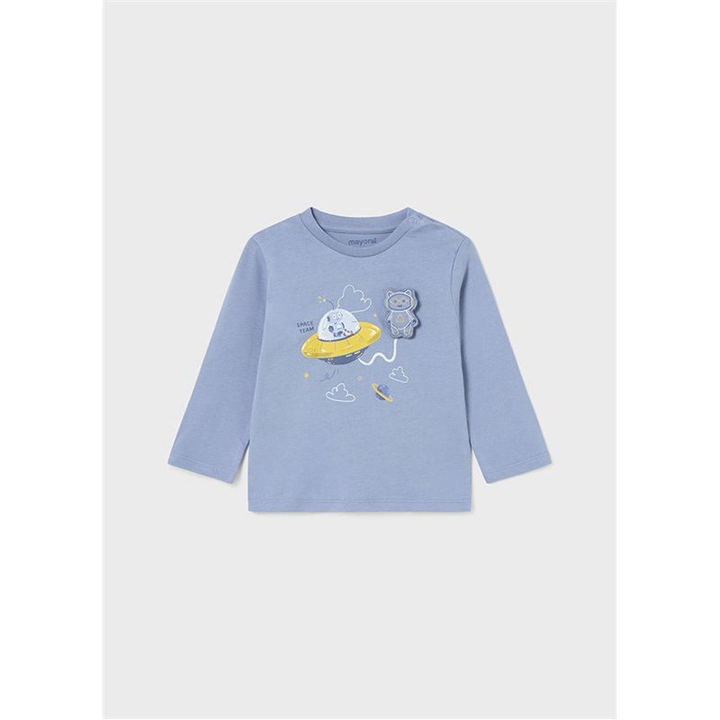 Mayoral Koszulka interaktywna błękitna 2042 col. 15 Mayoral - 1