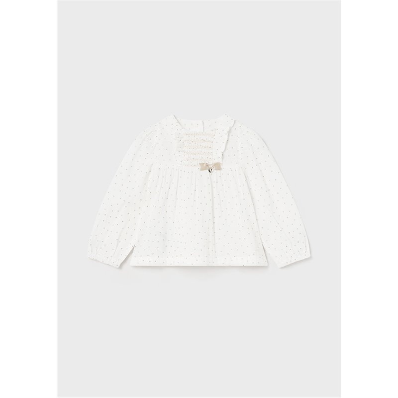 Mayoral Bluzka muślinowa niemowlęca we wzory 2195 col. 58 Mayoral - 1