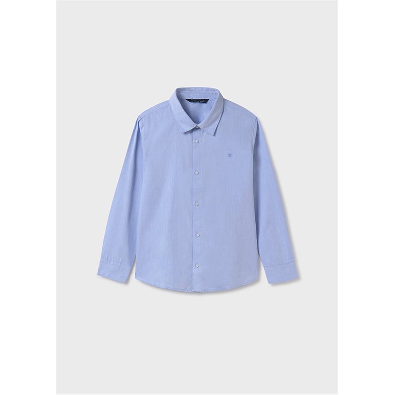 Mayoral Klasyczna koszula błękitna d/r 874 col.53 Mayoral - 1