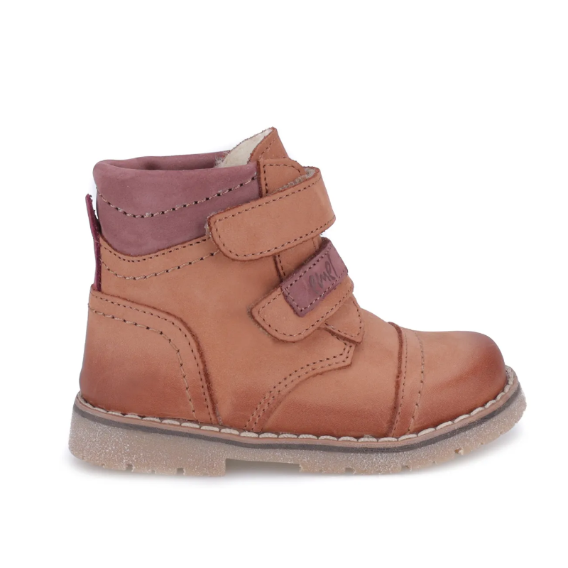 Emel Trzewiki z membraną karmelowe na rzepy Stockholm EV2447A-27 Emel - 1