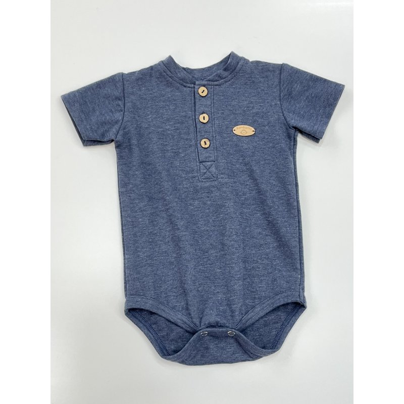 Bambarillo Mieszko Body z krótkim rękawem polo  granatowy Bambarillo - 1