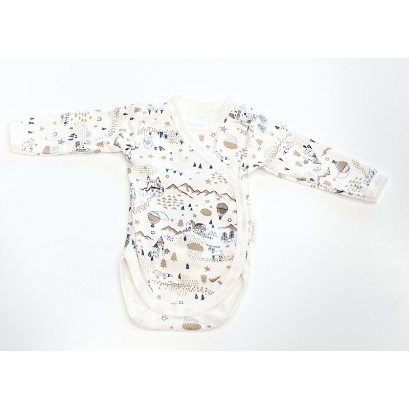 MAMATTI Body miasto długi rękaw BD12526 Mamatti - 1