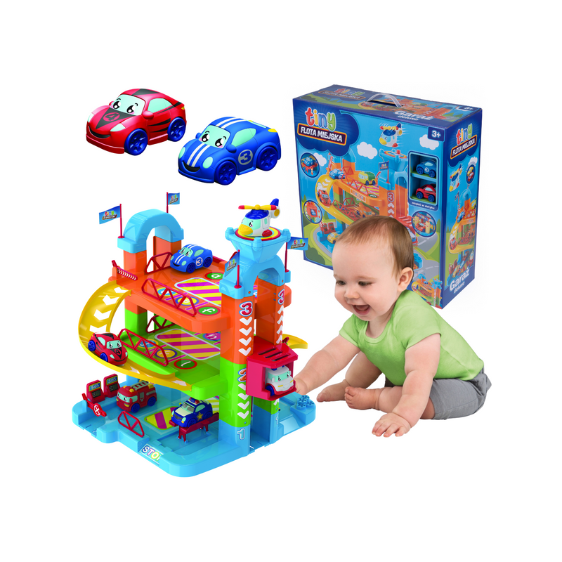 DUMEL Garaż deluxe w zestawie z autkami Dumel - 1