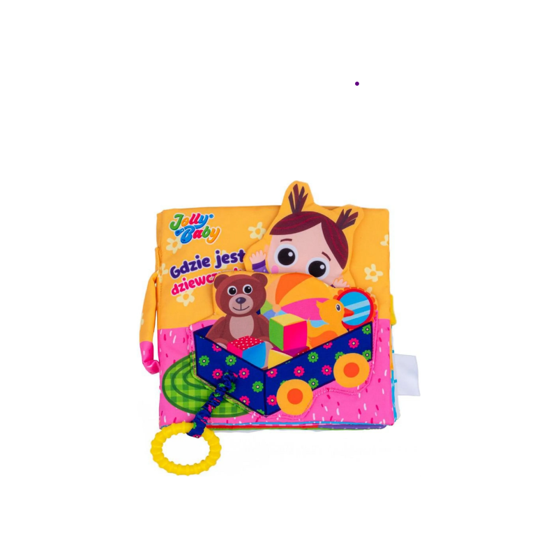 DUMEL Książeczka sensoryczna gdzie jest dziewczynka Dumel - 1