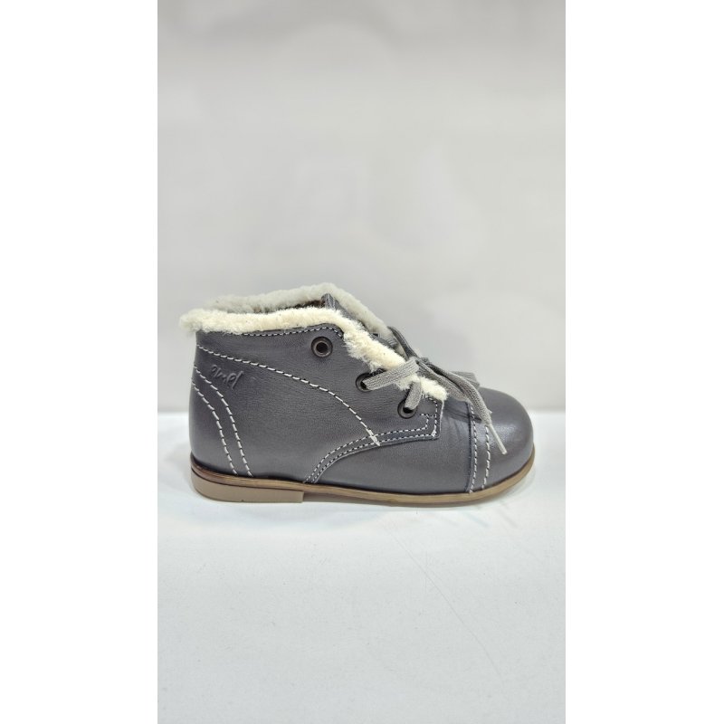 Emel trzewiki szare z futerkiem ocieplone EY2438A-4 WATERPROOF Emel - 1