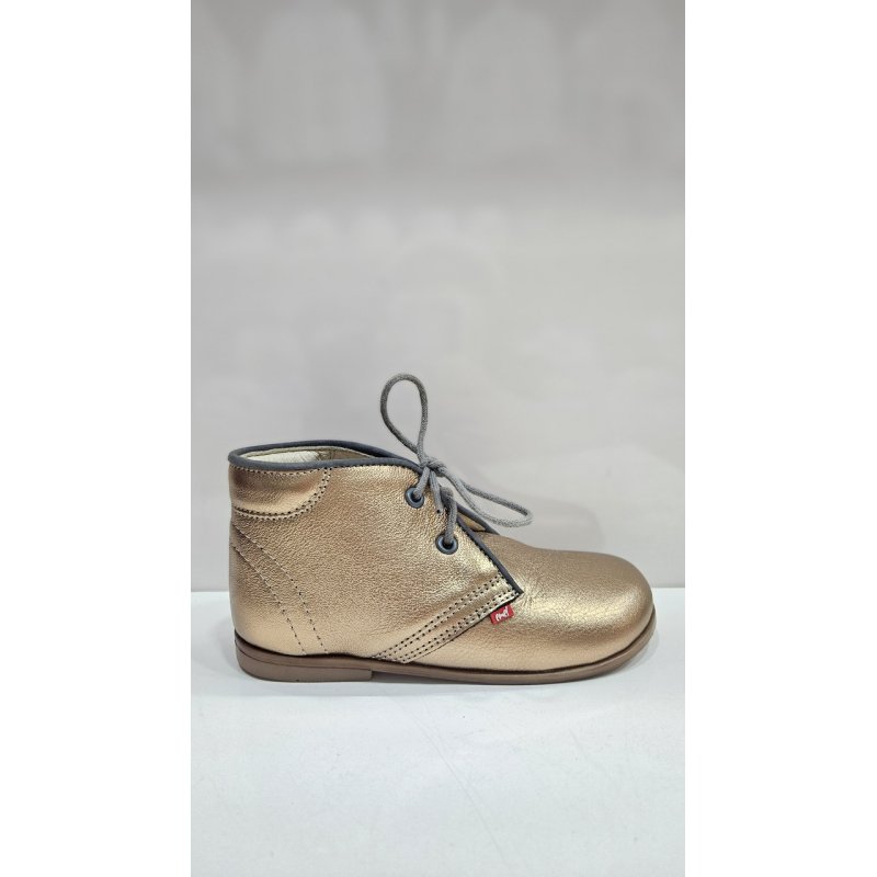Emel trzewiki złote na obcasie Thomasa E2345-7 Emel - 2