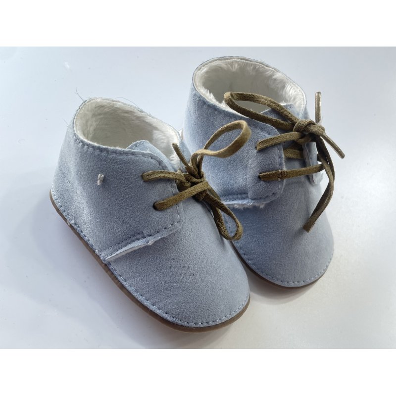 MAYORAL buty niemowlęce błękitne ze sznurówkami 9630 col. 38 Mayoral - 1