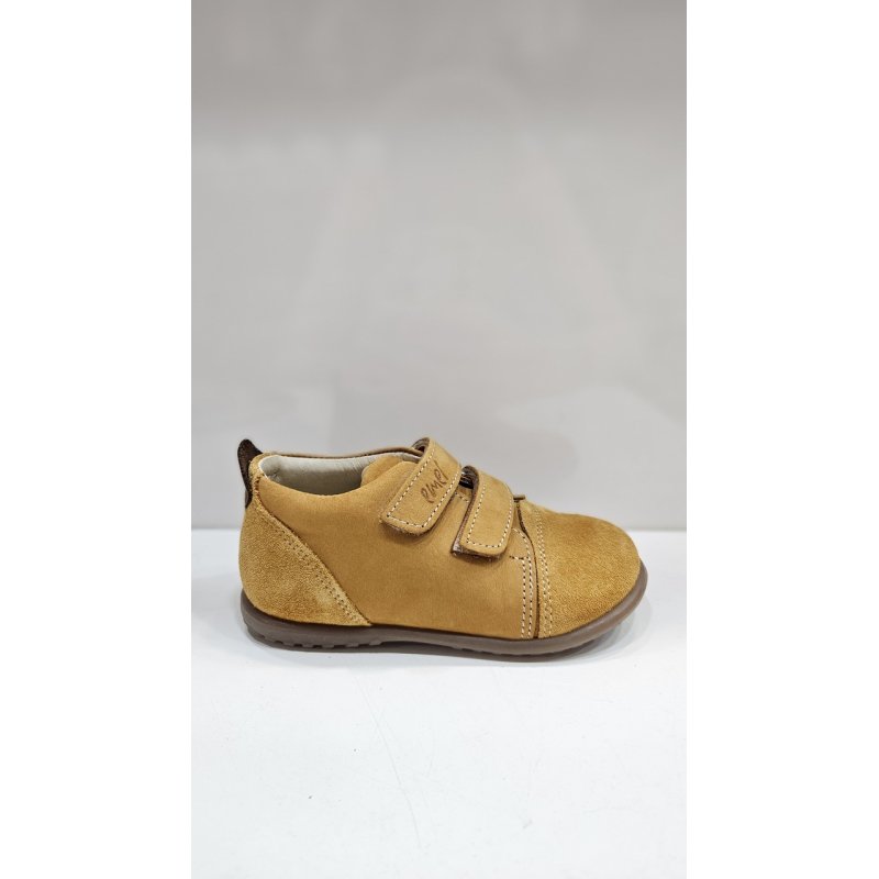 Emel Trzewiki karmelowe na rzepy Malmo ES 942-2 Emel - 1