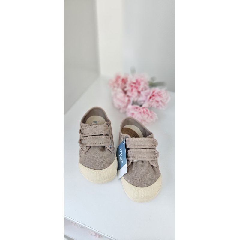 Emel Tenisówki Barefoot beżowe Lona V. Cocoa Igor 10333 Emel - 2