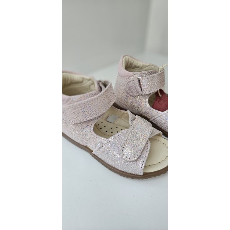 Emel Sandały różowe błyszczące Malaga ES 2431-24 Emel - 1