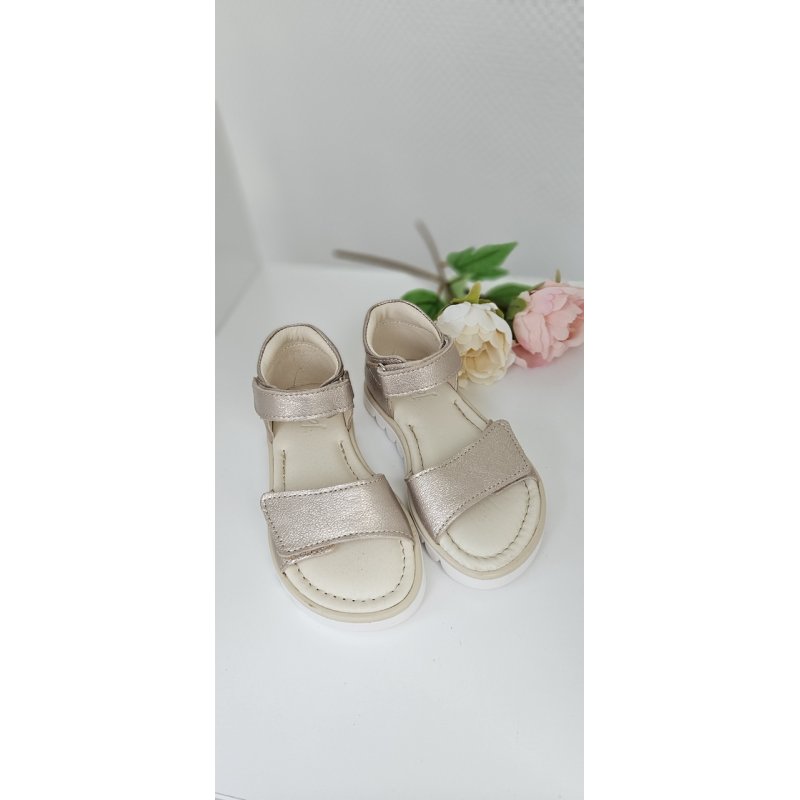 Emel Sandały złote Toscana E 2707-10 Emel - 3