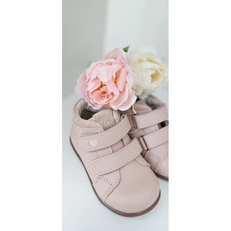 Emel Trzewiki Brooklyn różowe z haftowanym sercem ES 1084D-1 Emel - 1