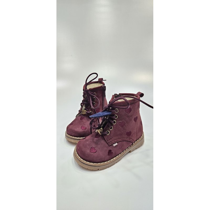 Emel Buty zimowe  jeżyna w haftowane serca Bergen EV 2727F Emel - 1