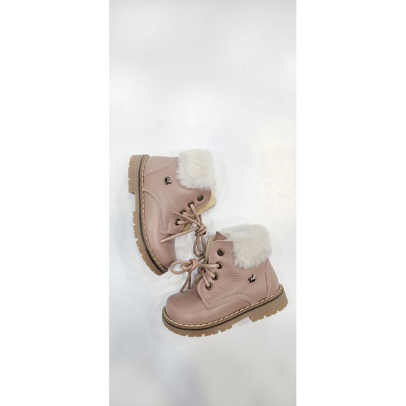 Emel Buty zimowe różowe z futerkiem Bern EV 2540D-4 Emel - 1