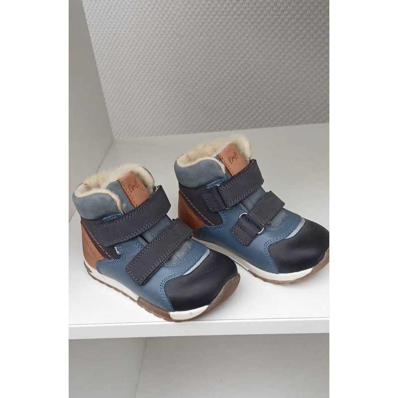 Emel Buty zimowe niebiesko karmelowe Dolomiti EV 2721-19 Emel - 1