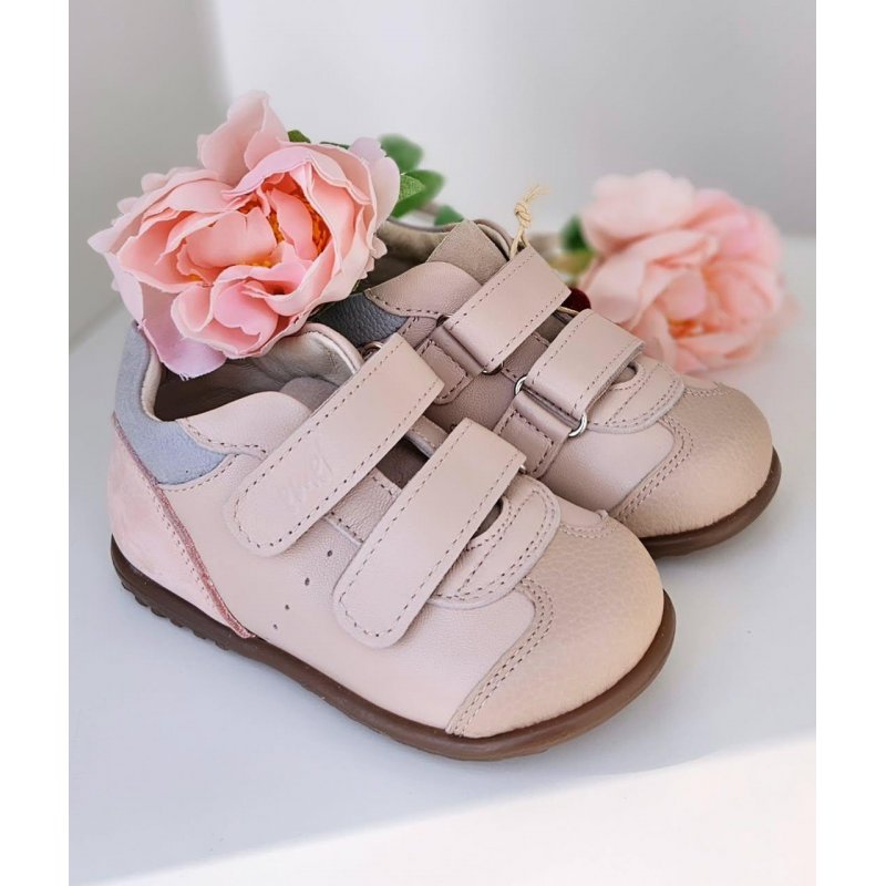 Emel Trzewiki Wimbledon beżowo różowe ES 1405A -15 Emel - 1