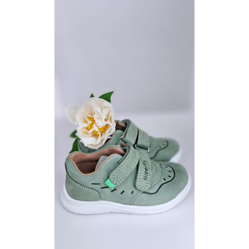 Superfit Adidasy oliwkowe na rzepy 742-7500 SUPERFIT - 1