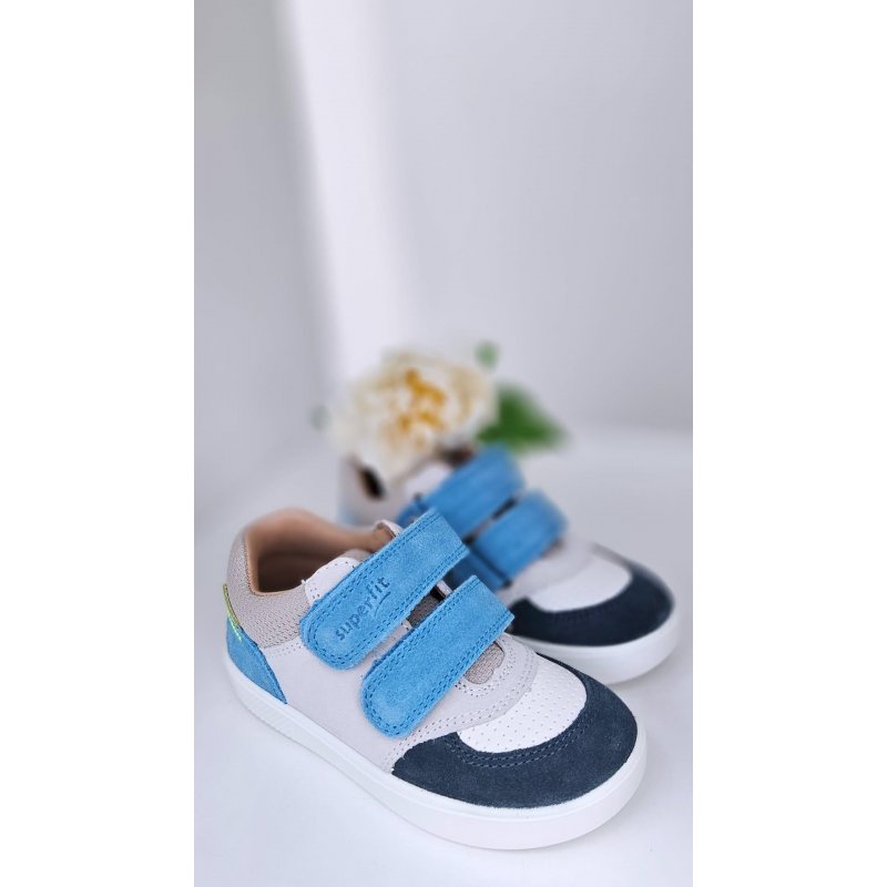 Superfit Adidasy niebiesko białe na rzepy 776-9030 SUPERFIT - 1