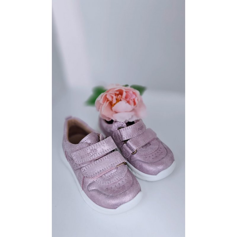 Superfit Adidasy różowe z metalicznym połyskiem 365-5530 SUPERFIT - 1