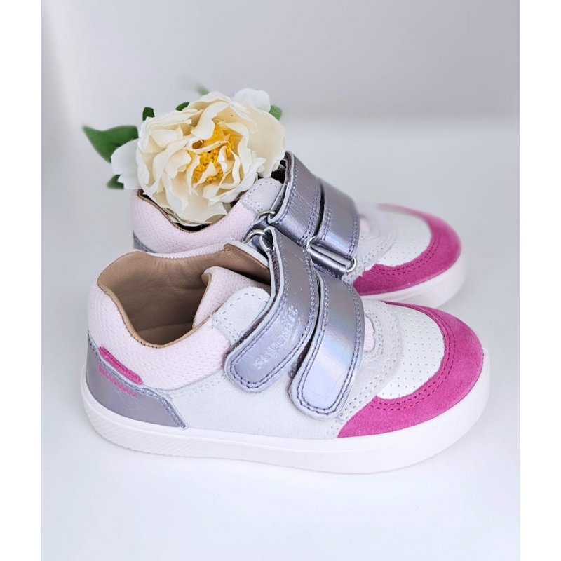 Superfit Adidasy białe z dodatkiem różu i fioletu 776-9070 SUPERFIT - 1