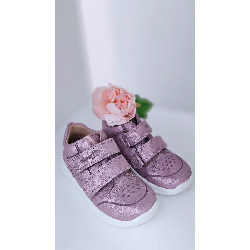 Superfit Buty trzewiki półbuty fioletowe opalizujące 363-8540 SUPERFIT - 1