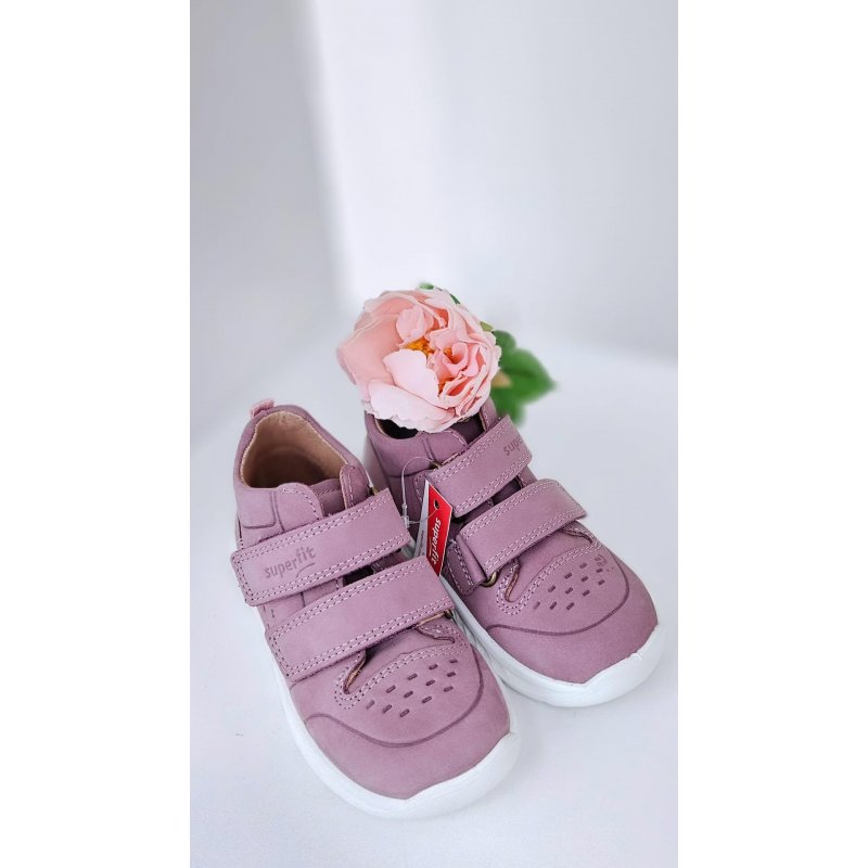 Superfit Buty trzewiki półbuty fioletowe na rzepy SUPERFIT - 2