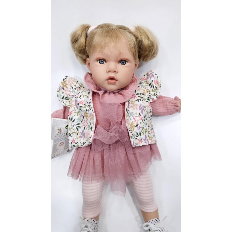 Nines d'Onil Lalka pachnąca w różowej tiulowej sukience blondynka Susette 6531 Nines D'Onil - 1