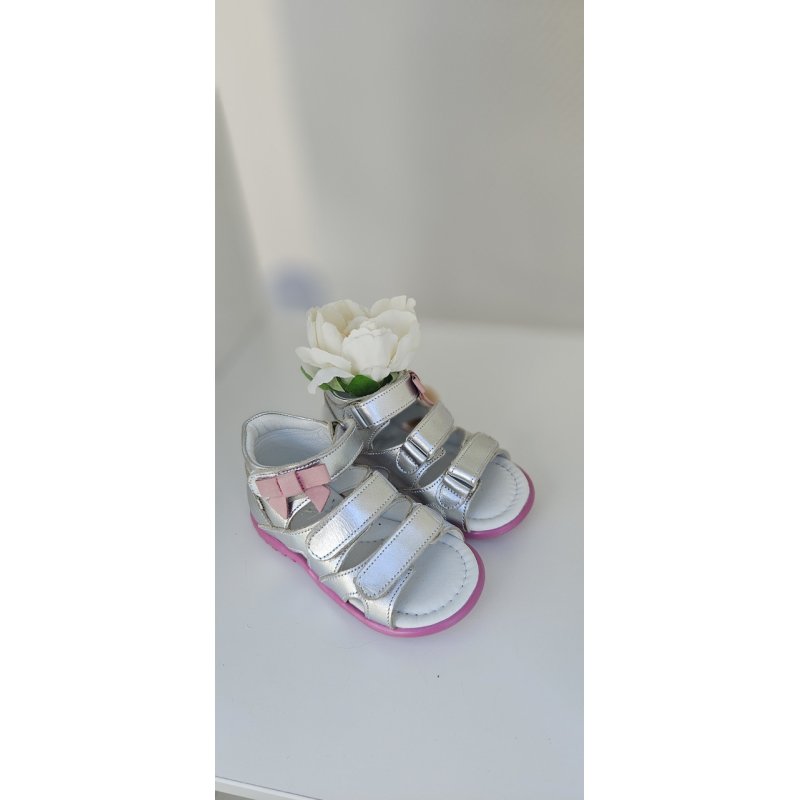 Emel buty sandały srebrne E2090A-1 Emel - 1