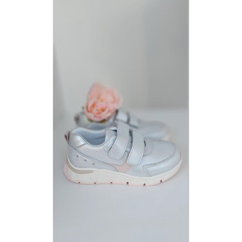 Emel Barcelona srebrne sneakersy trampki E 2797A-24 Emel - 1