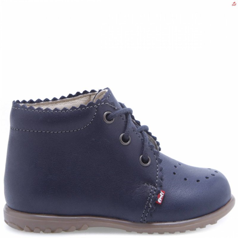 Emel buty trzewiki granatowe ażurowe serduszko E1152-11 Emel - 2