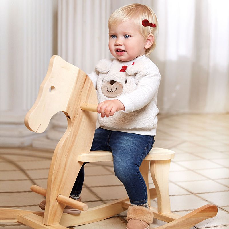 Mayoral Długie spodnie dla dziewczynki Baby 576 col.66 Mayoral - 1