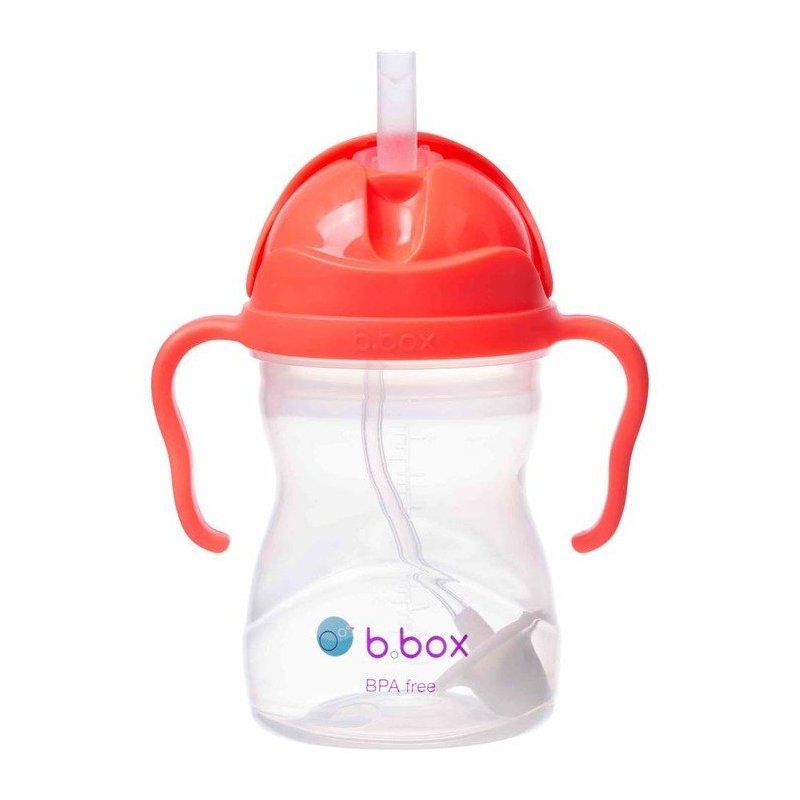 B.Box Bidon ze słomką 240 ml, Watermelon B.box - 1