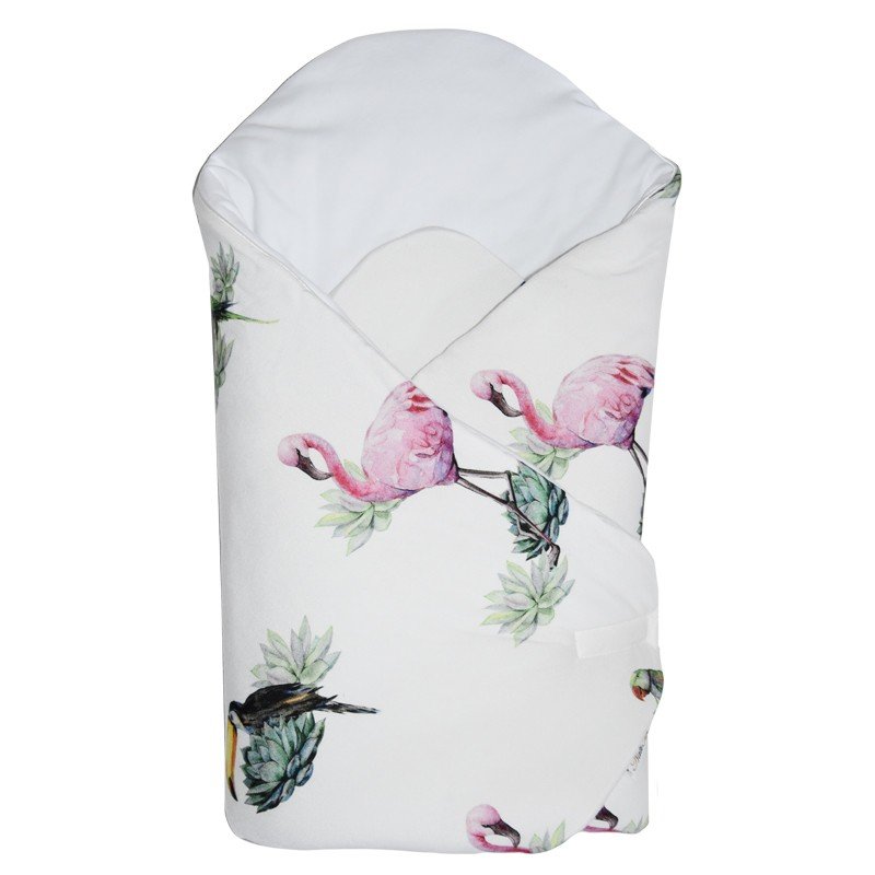 EKO Rożek Bambusowy Flamingi Eko kids - 1