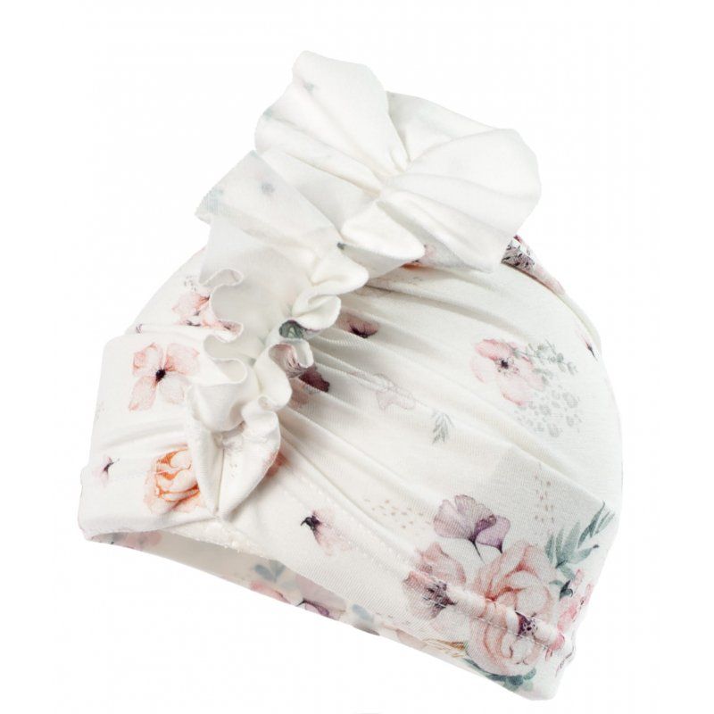 Jamiks Turban DALMA Bambus Pudrowa Flora Jamiks - 1