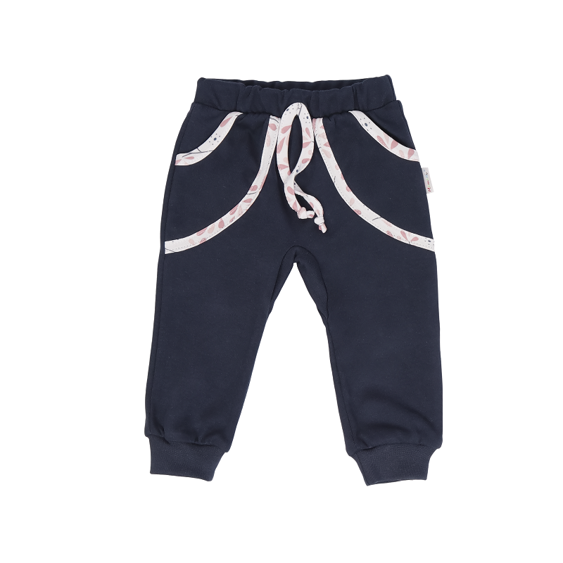 Mamatti Spodnie dla dziewczynki KWIATY 4048 Mamatti - 1