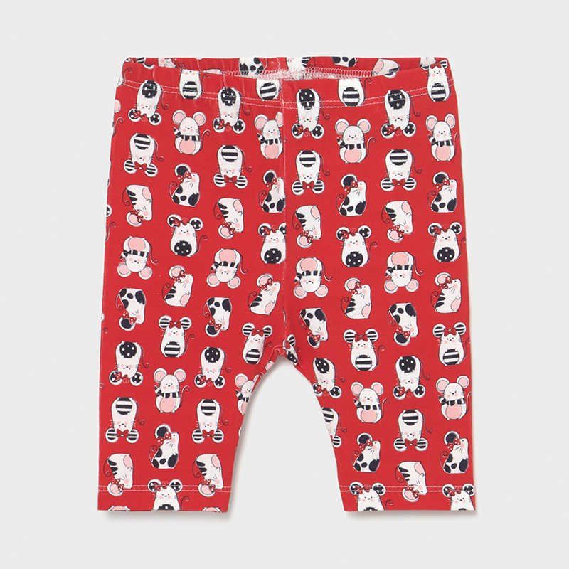 Mayoral Leginsy z nadrukiem Ecofriends dla dziewczynki 1705 col.66 Mayoral - 1