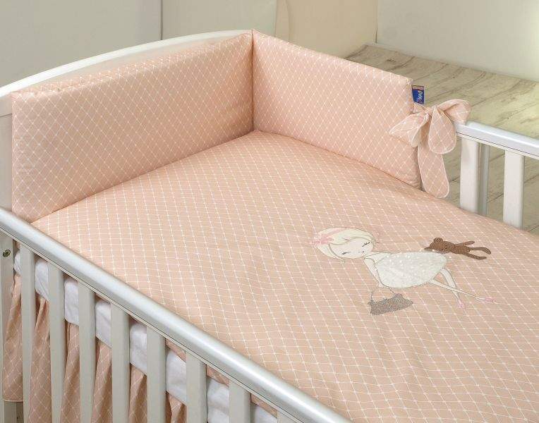 pościel 3 elementowa morela